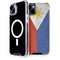 Philippines Flag Distressed iPhone 15 Plus MagSafe Case